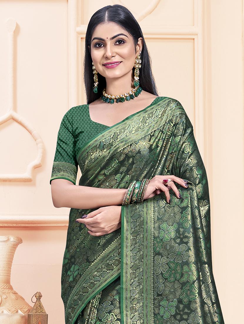 women self design banarasi saree with blouse - 21494712 - Standard Image - 1