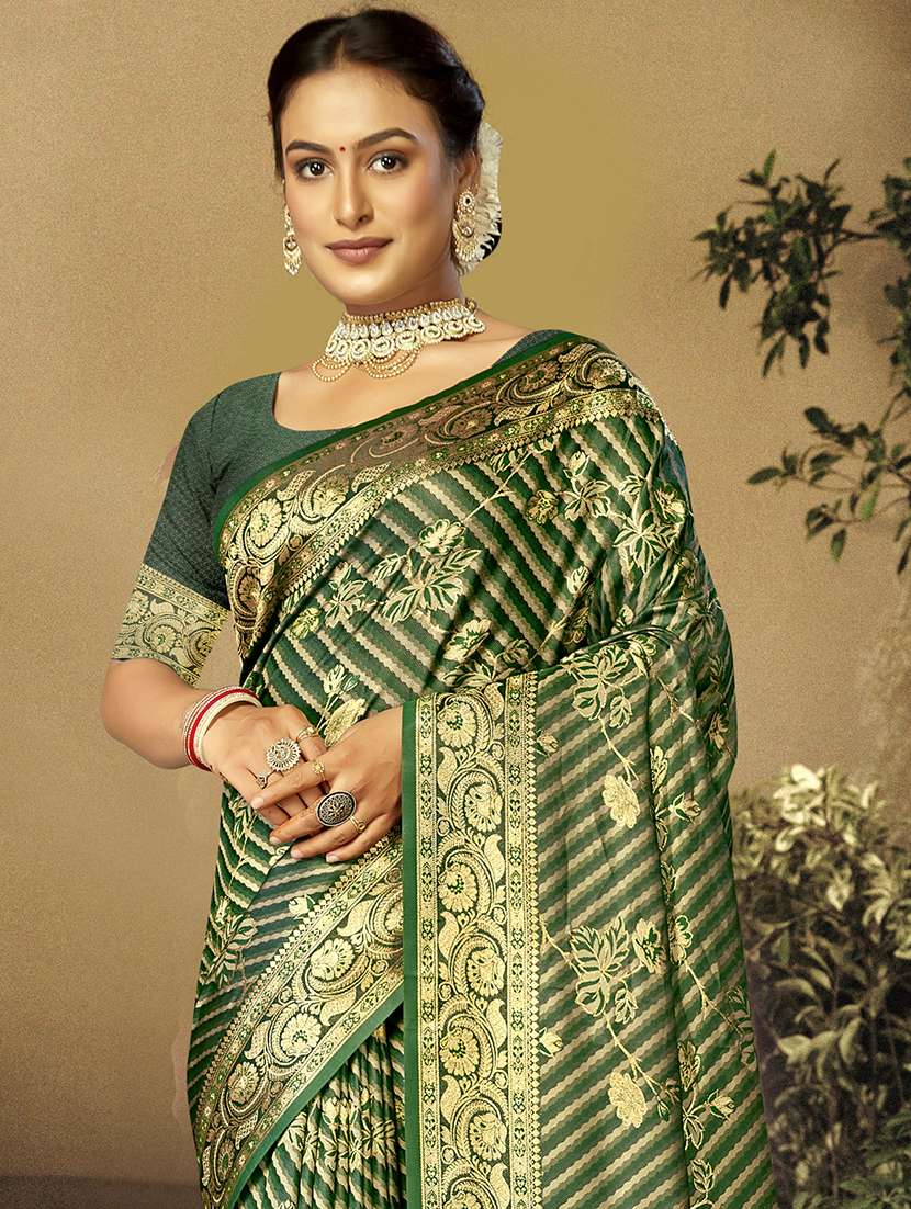 women self design banarasi saree with blouse - 21494719 -  Standard Image - 1