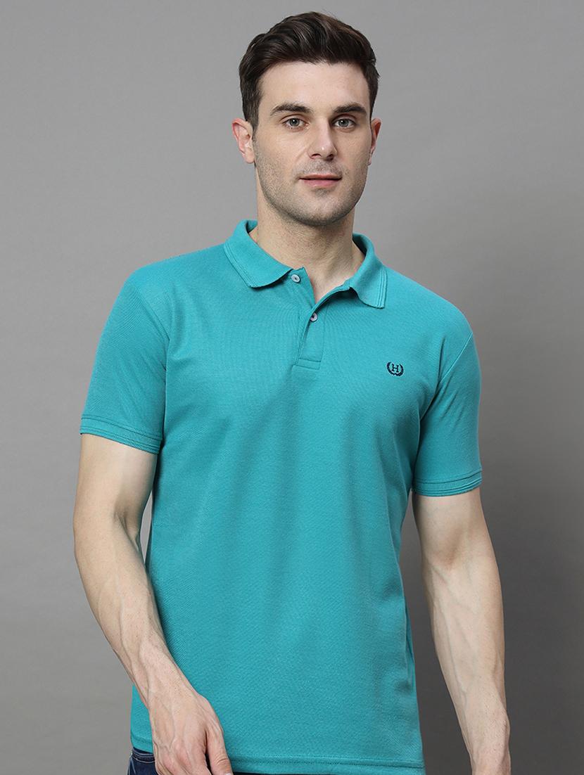 men solid polo t-shirt - 21494784 - Standard Image - 1