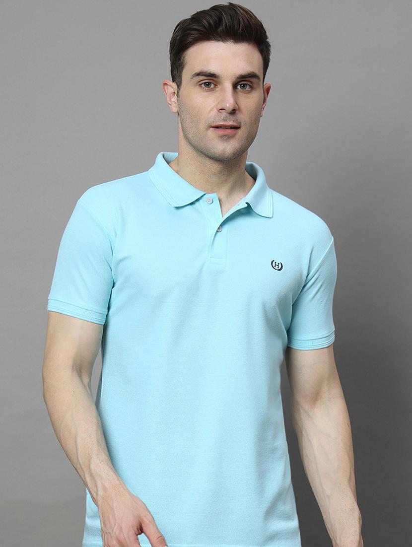 men solid polo t-shirt - 21494787 - Standard Image - 1