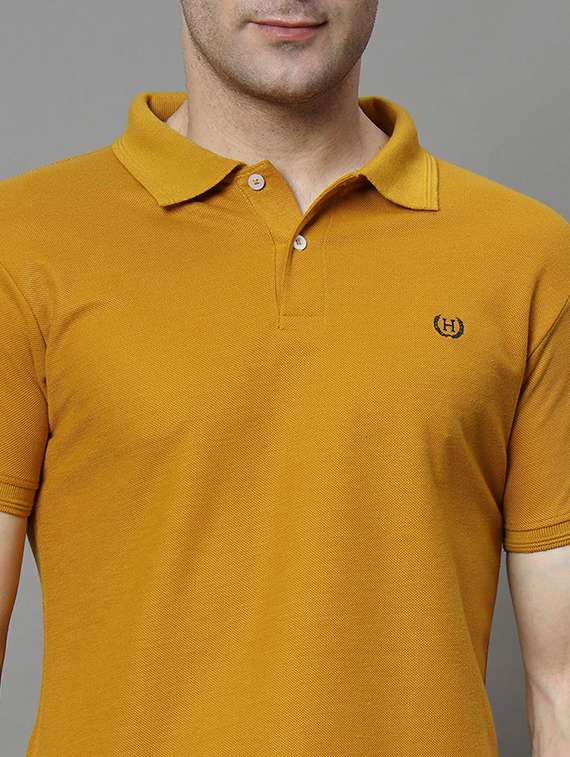 men solid polo t-shirt - 21494793 -  Standard Image - 4