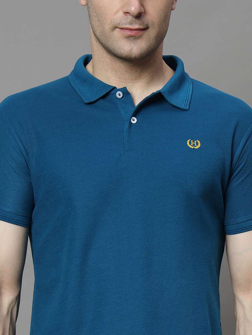 men solid polo t-shirt - 21494795 -  Standard Image - 4