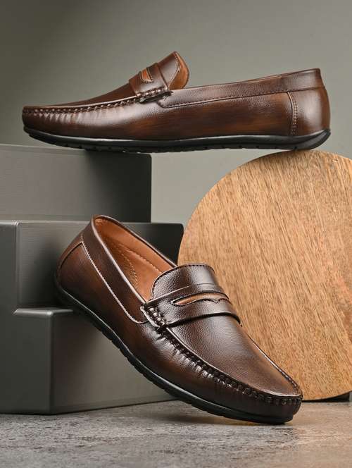 men slip on casual loafers