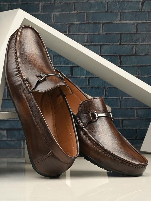 men slip on horsebit loafers - 21494910 -  Standard Image - 0