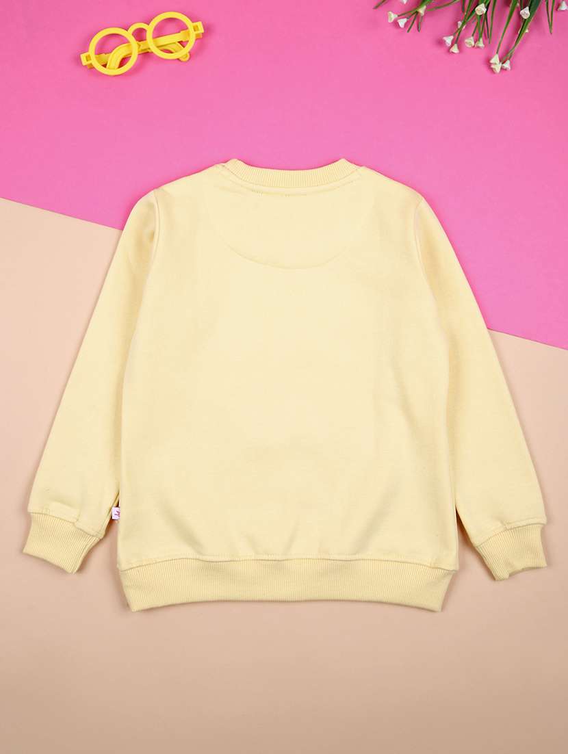 kids front print long sleeves sweatshirt - 21495207 -  Standard Image - 1