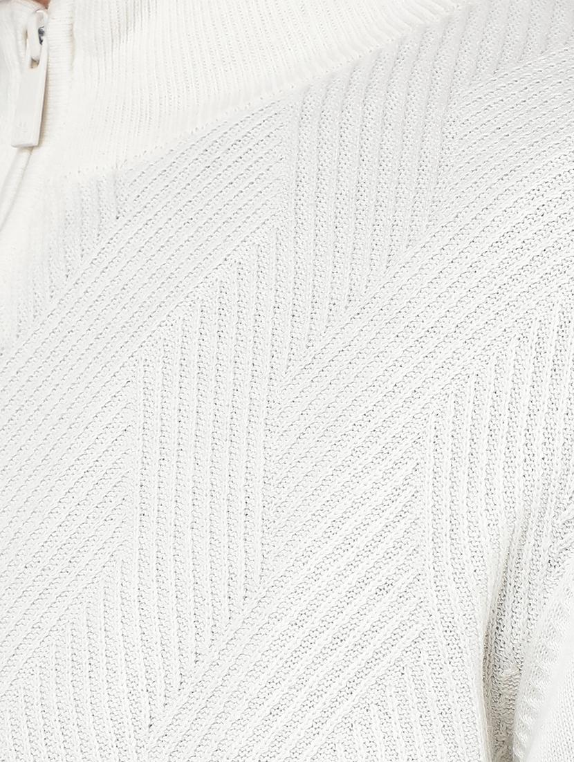 women white self design polyester cardigan - 21495830 - Standard Image - 6