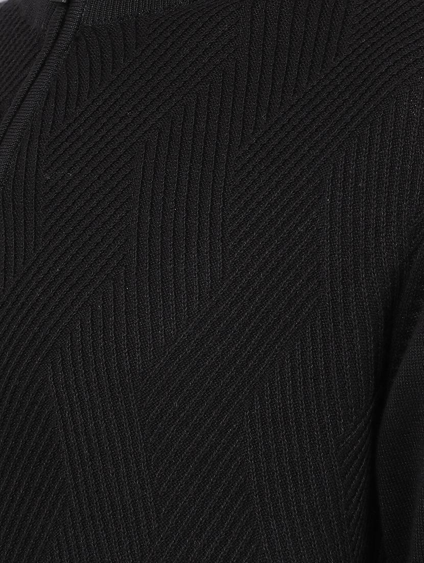 men self design mock neck pullover - 21495831 - Standard Image - 6