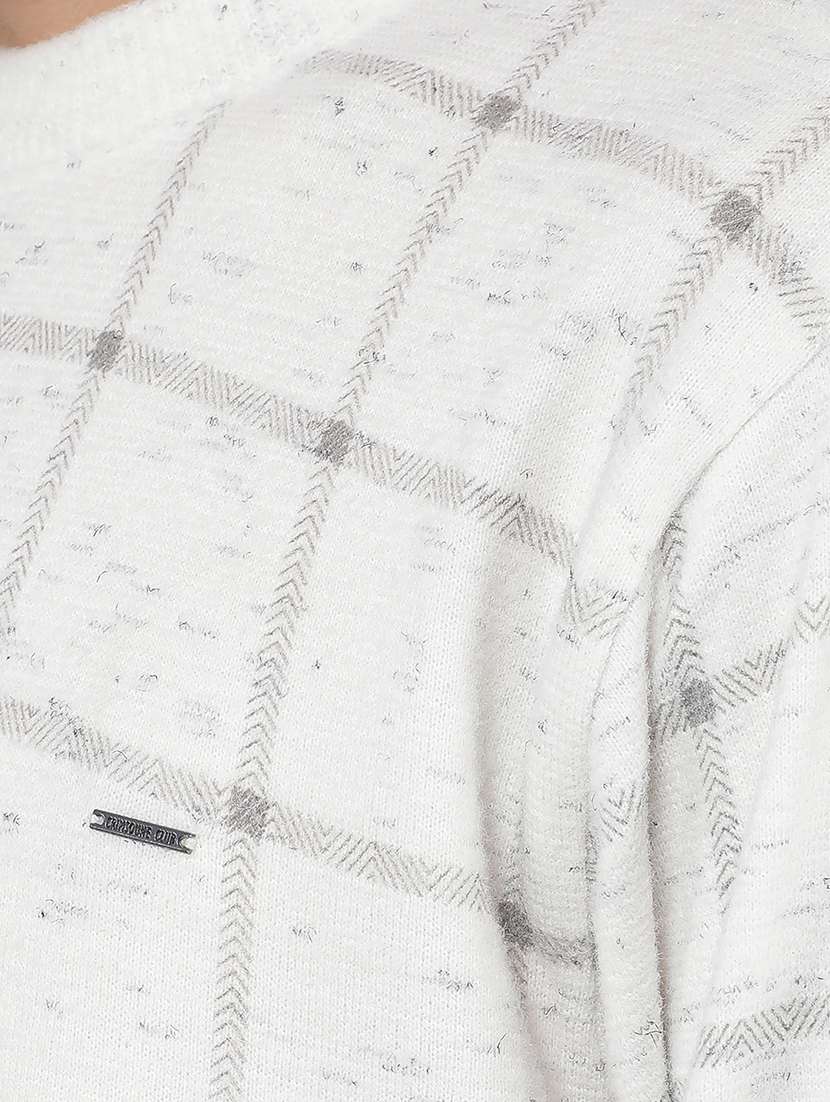 men checkered long sleeve pullover - 21495834 -  Standard Image - 6