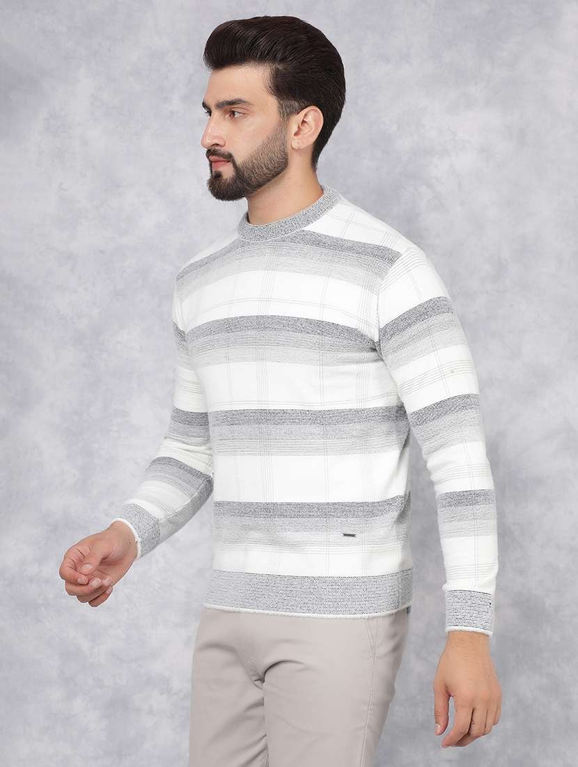 men white checked nylon pullover - 21495835 -  Standard Image - 1