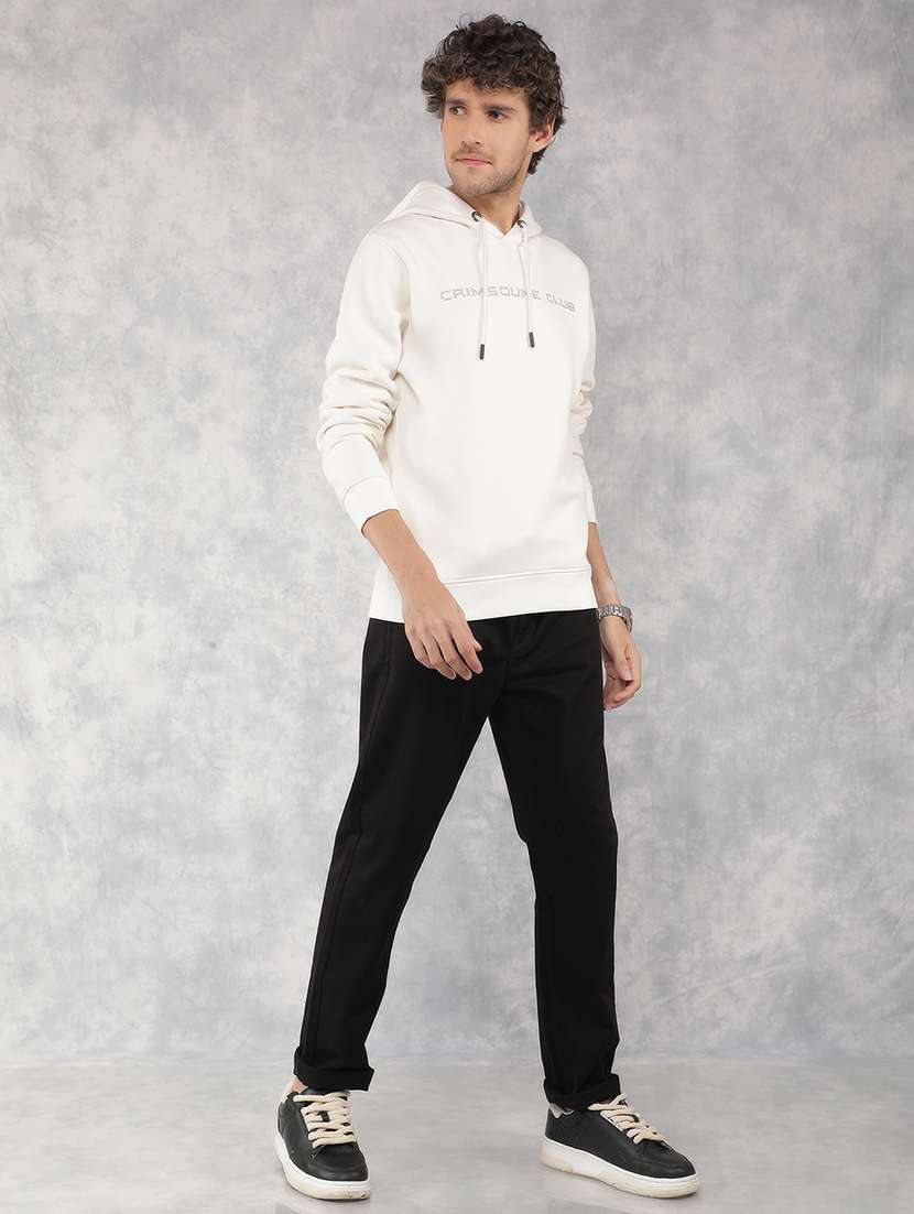 men chest print long sleeve sweatshirt - 21495947 -  Standard Image - 4