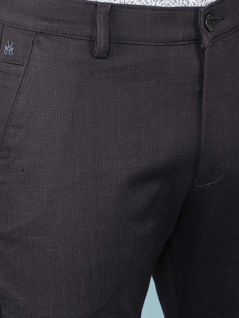 men mid rise solid chino trouser - 21495995 -  Standard Image - 6