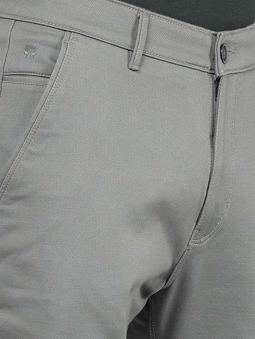 men mid rise solid chino trouser - 21496006 -  Standard Image - 6