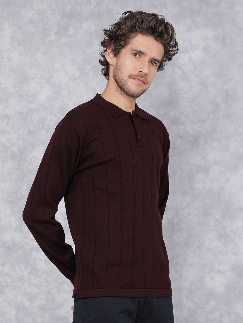 men polo neck plain t-shirt - 21496038 -  Standard Image - 1