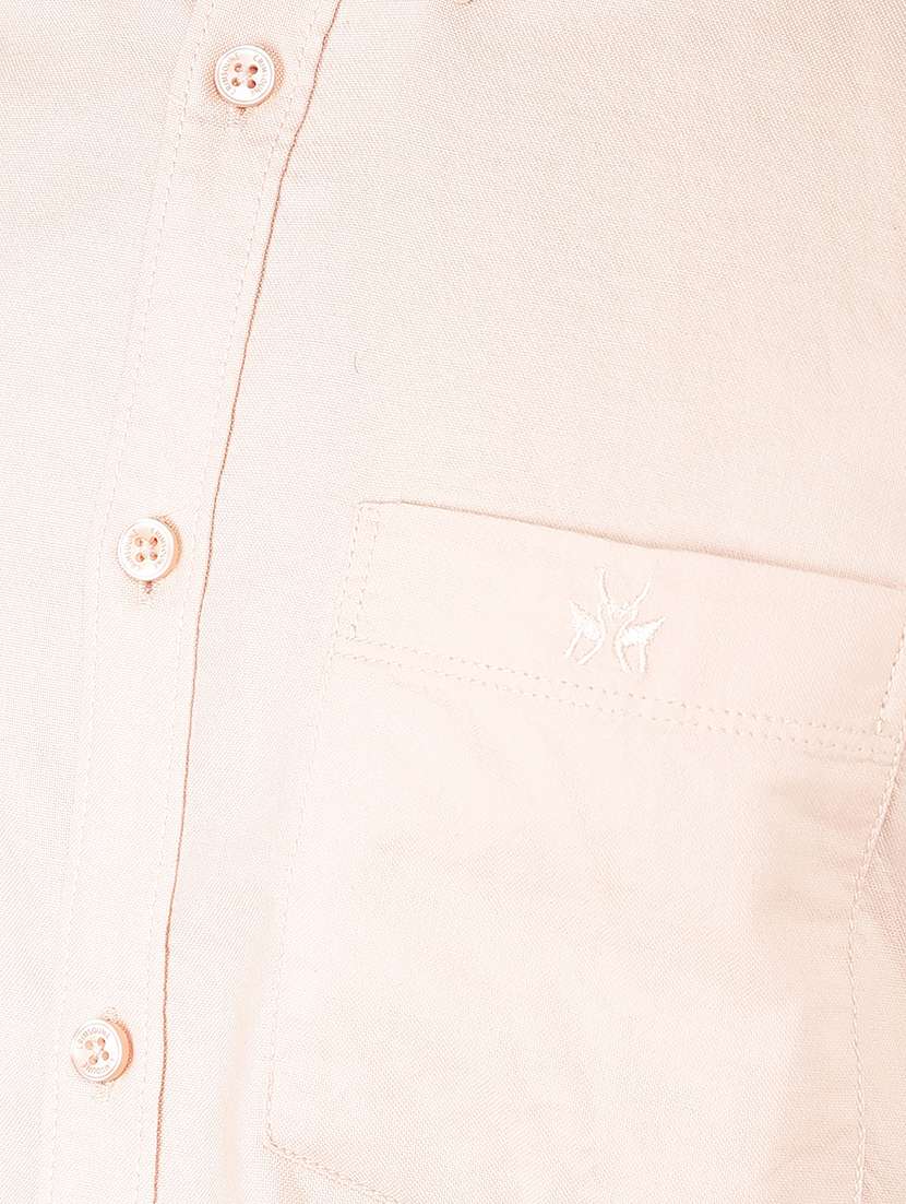 Men Long Sleeve Solid Casual Shirt - 21496075 -  Standard Image - 6