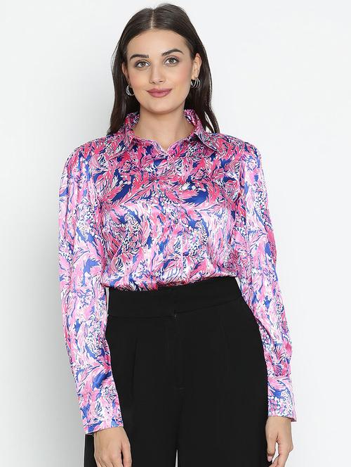 women multicolored printed shirt  - 21496524 -  Standard Image - 0