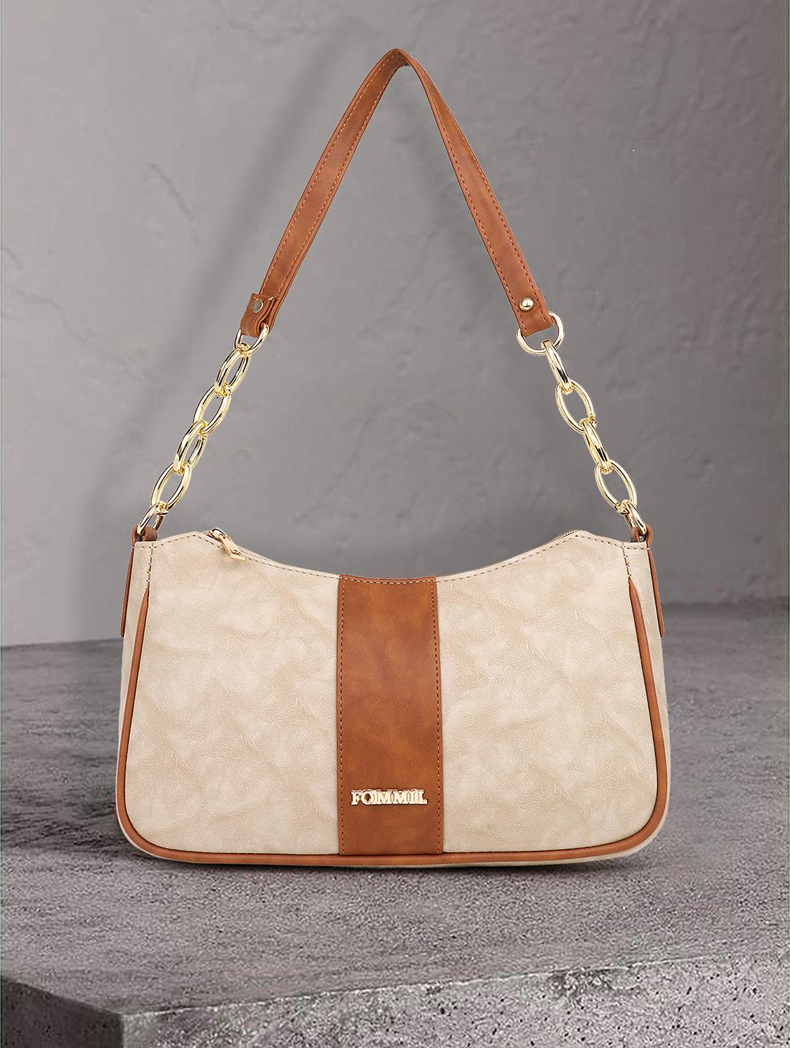 women beige colorblocked sling bag - 21496692 -  Zoom Image - 0