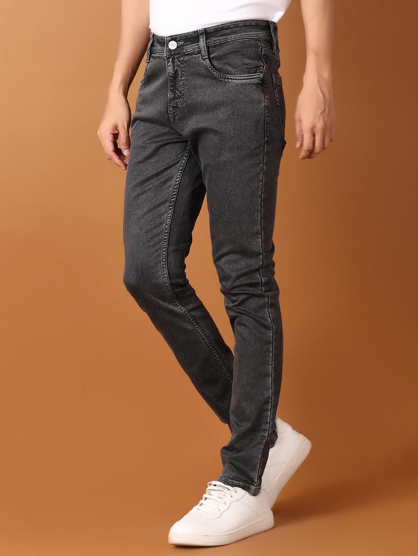 men solid slim fit jeans - 21496891 - Standard Image - 1