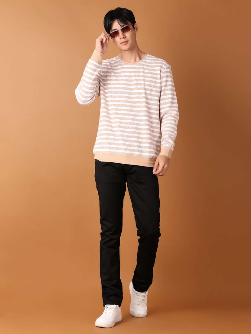 men solid slim fit jeans - 21496970 -  Standard Image - 4