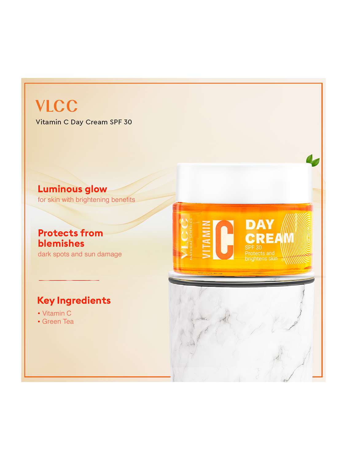 vitamin c day cream spf 30 & bright glow serum facewash with vitamin c serum & mulberry combo - 21497151 -  Standard Image - 6