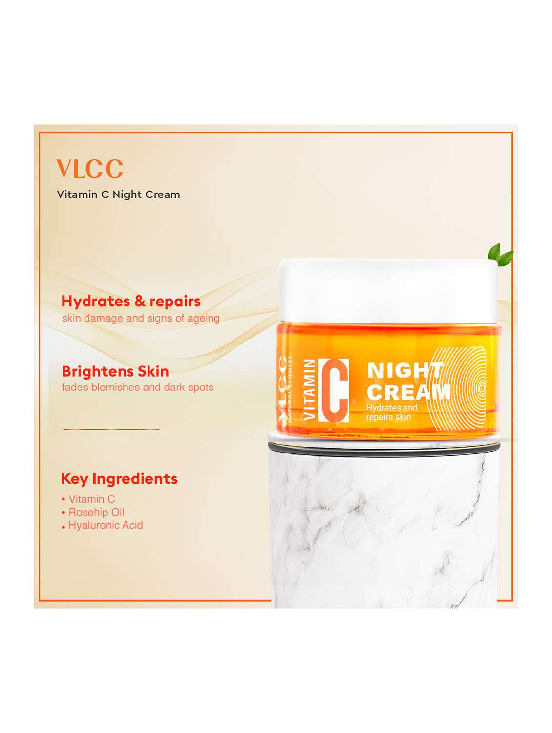vitamin c night cream & vitamin c night serum combo - 21497153 - Standard Image - 6
