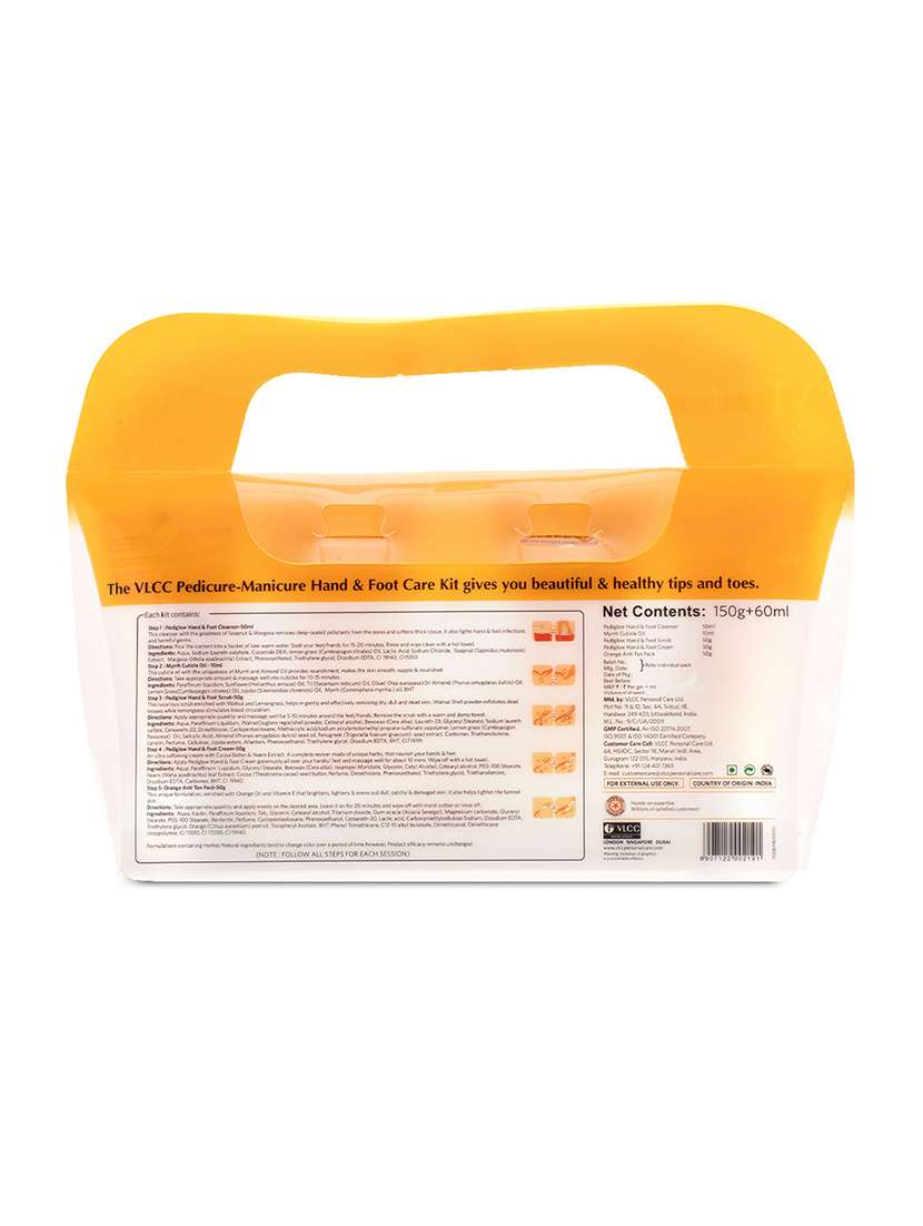 vitamin c facial kit & pedicure manicure kit combo - 21497155 -  Standard Image - 1