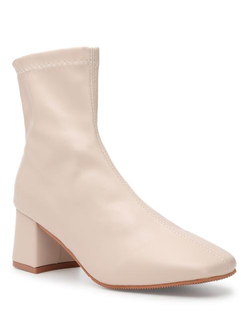 women off white ankle boots - 21497194 - Standard Image - 0