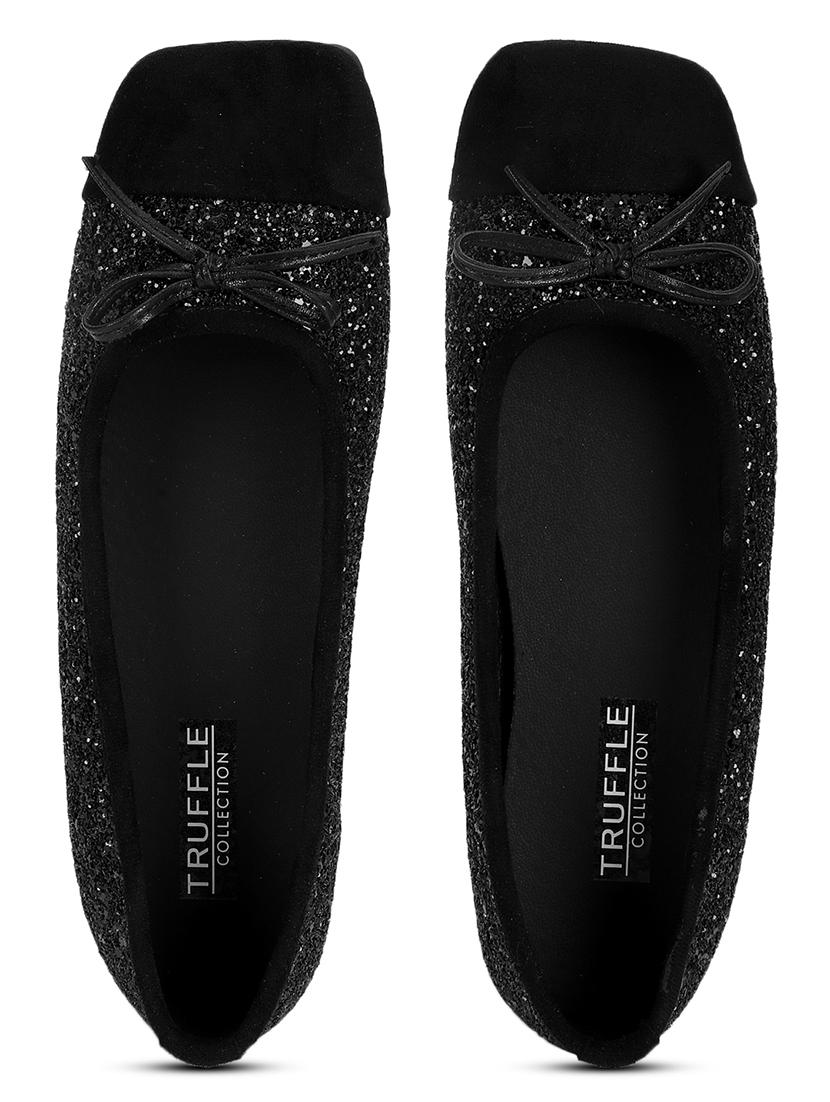 women black slip on ballerina - 21497202 - Standard Image - 4