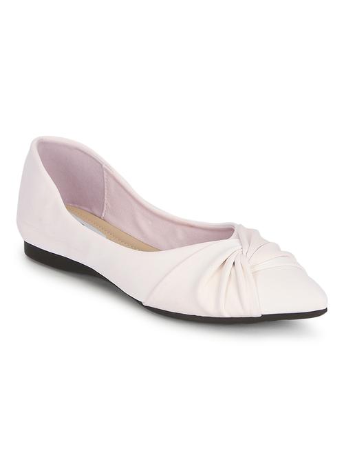 women cream slip on ballerina - 21497207 - Standard Image - 0