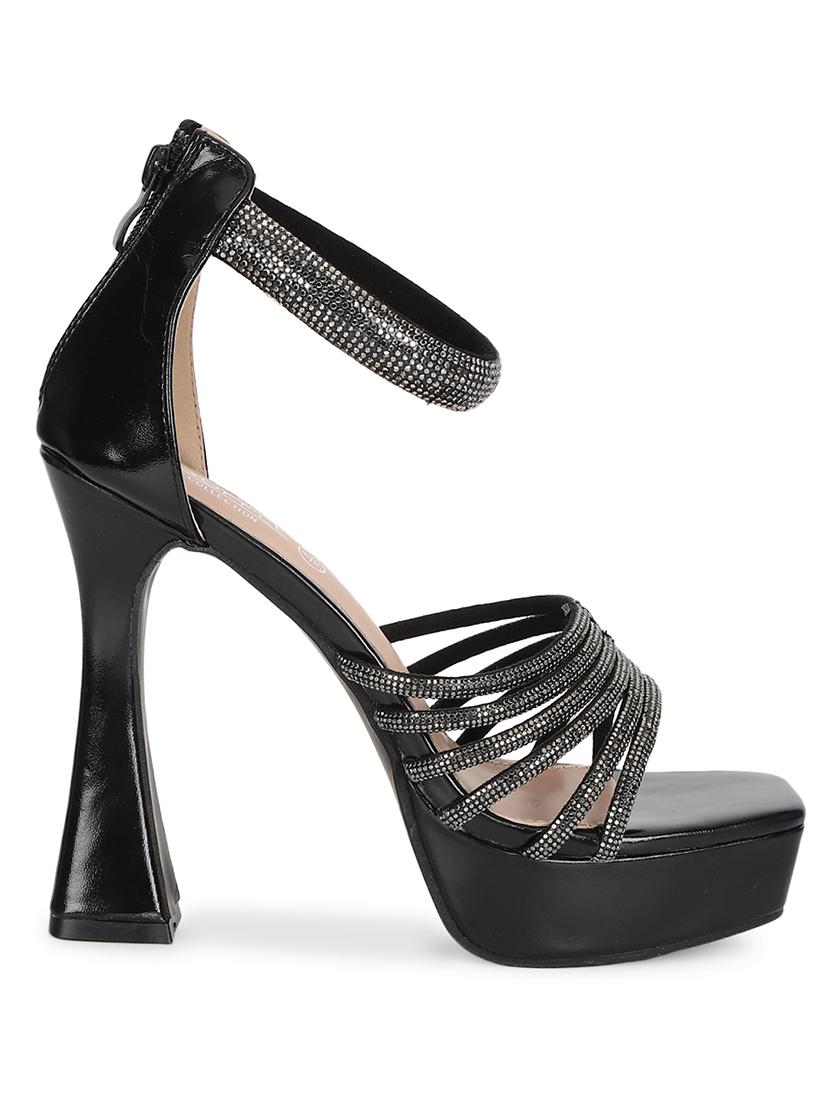 women black closed back sandal - 21497240 -  Standard Image - 1