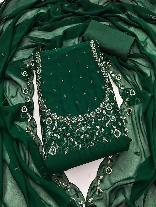women embroidered unstitched suits - 21497389 - Standard Image - 0