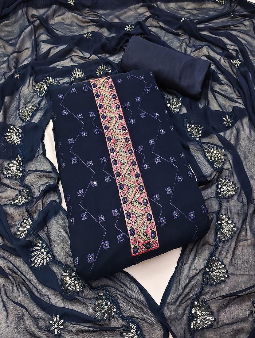 women embroidered unstitched suits - 21497392 - Zoom Image - 0