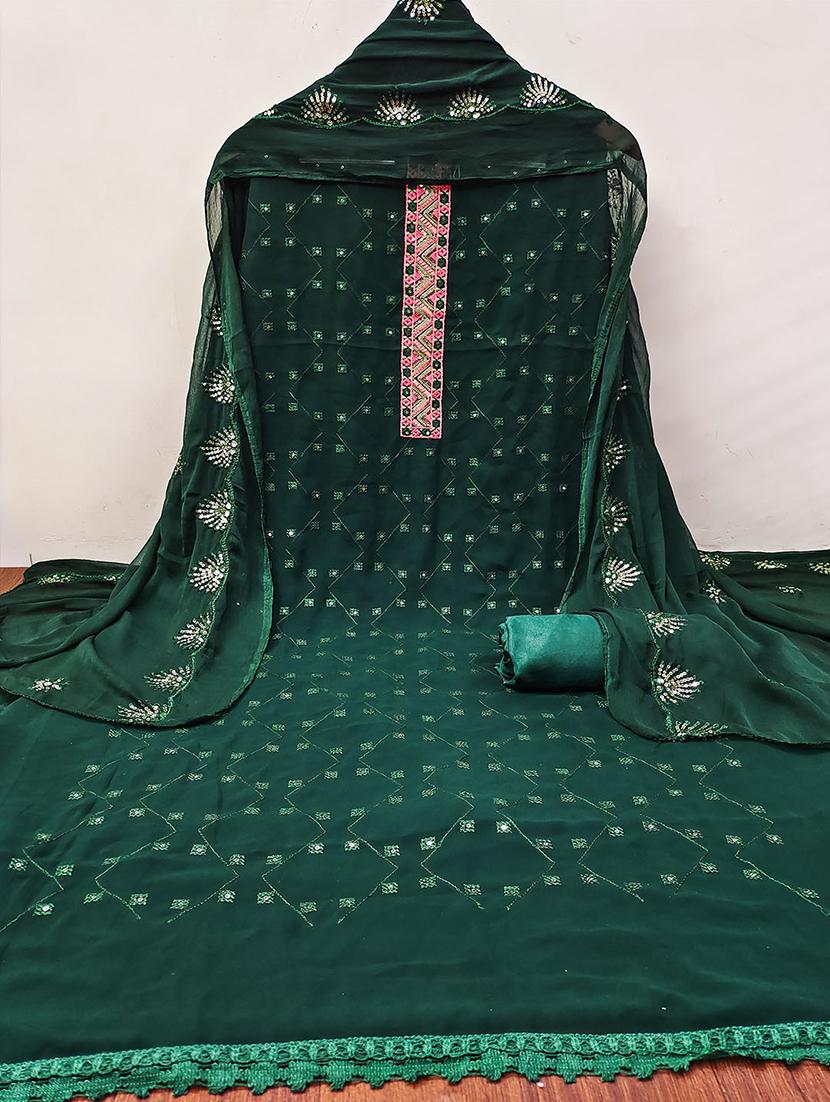 women embroidered unstitched suits - 21497393 -  Standard Image - 1
