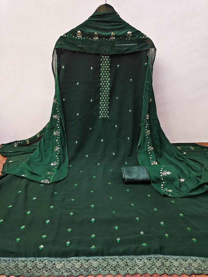 women embroidered unstitched suits - 21497398 -  Standard Image - 1