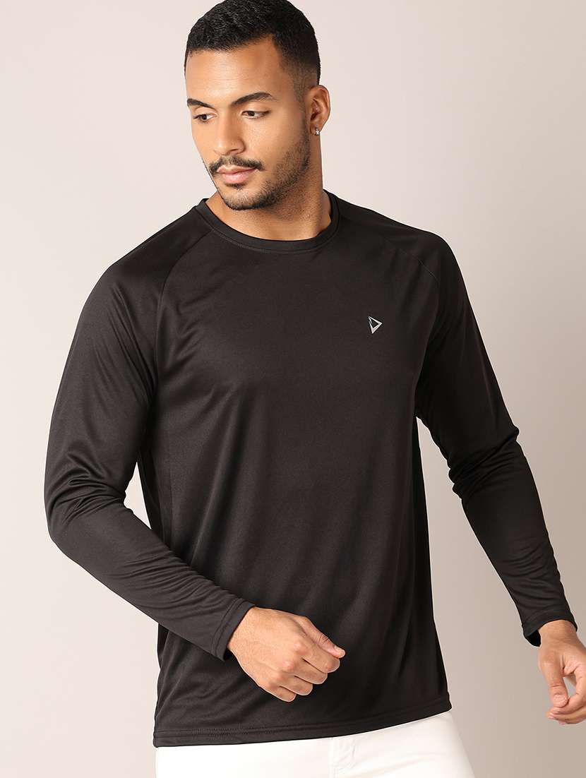 men solid long sleeve t-shirt - 21497491 -  Standard Image - 1