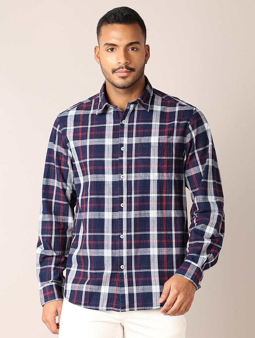 men collared short sleeves casual shirt 