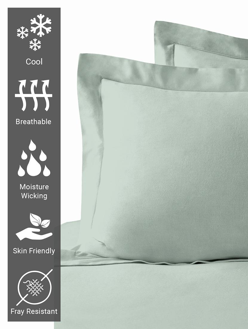 pizuna linens 400tc 100% cotton pillow case 47x70-2pack navy blue - 21498204 -  Standard Image - 1