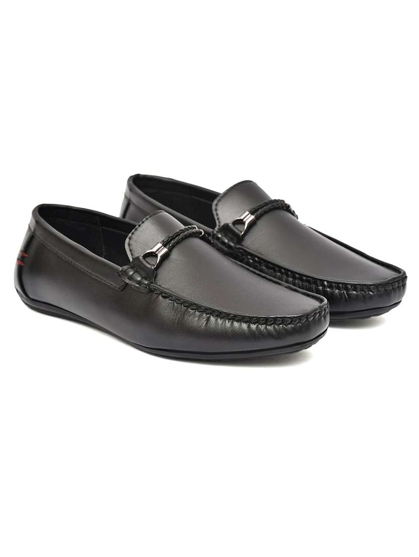 men slip on horsebit loafers - 21498208 -  Standard Image - 1