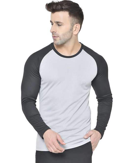 men color block active wear t-shirt - 21498290 -  Standard Image - 0