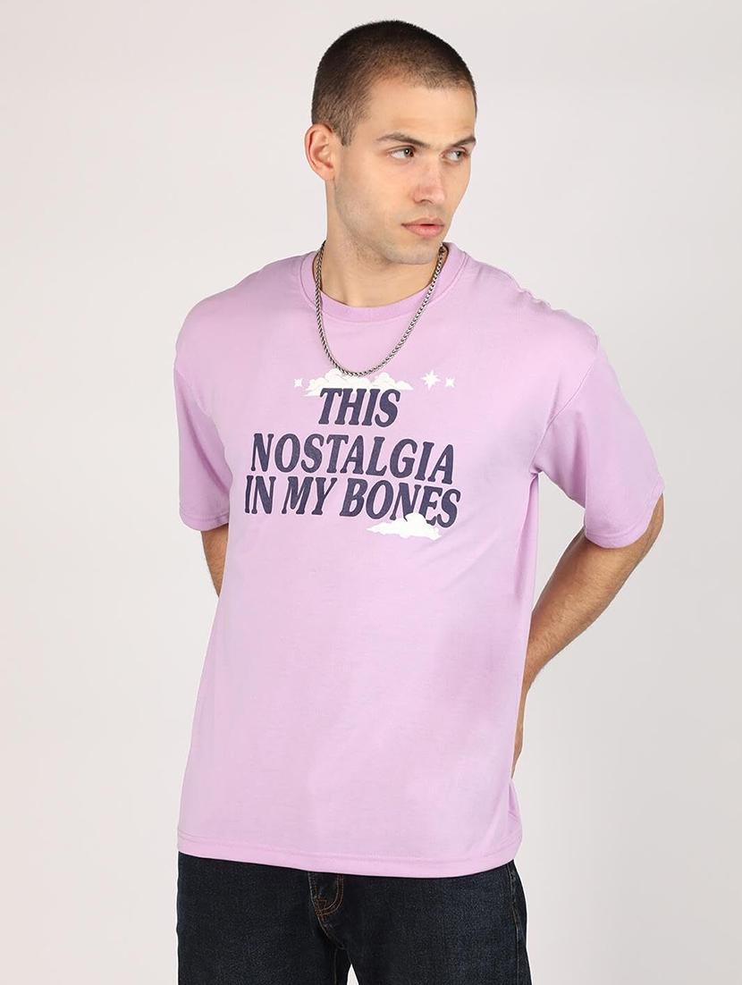 men short sleeve printed oversized t-shirt - 21498436 -  Standard Image - 1
