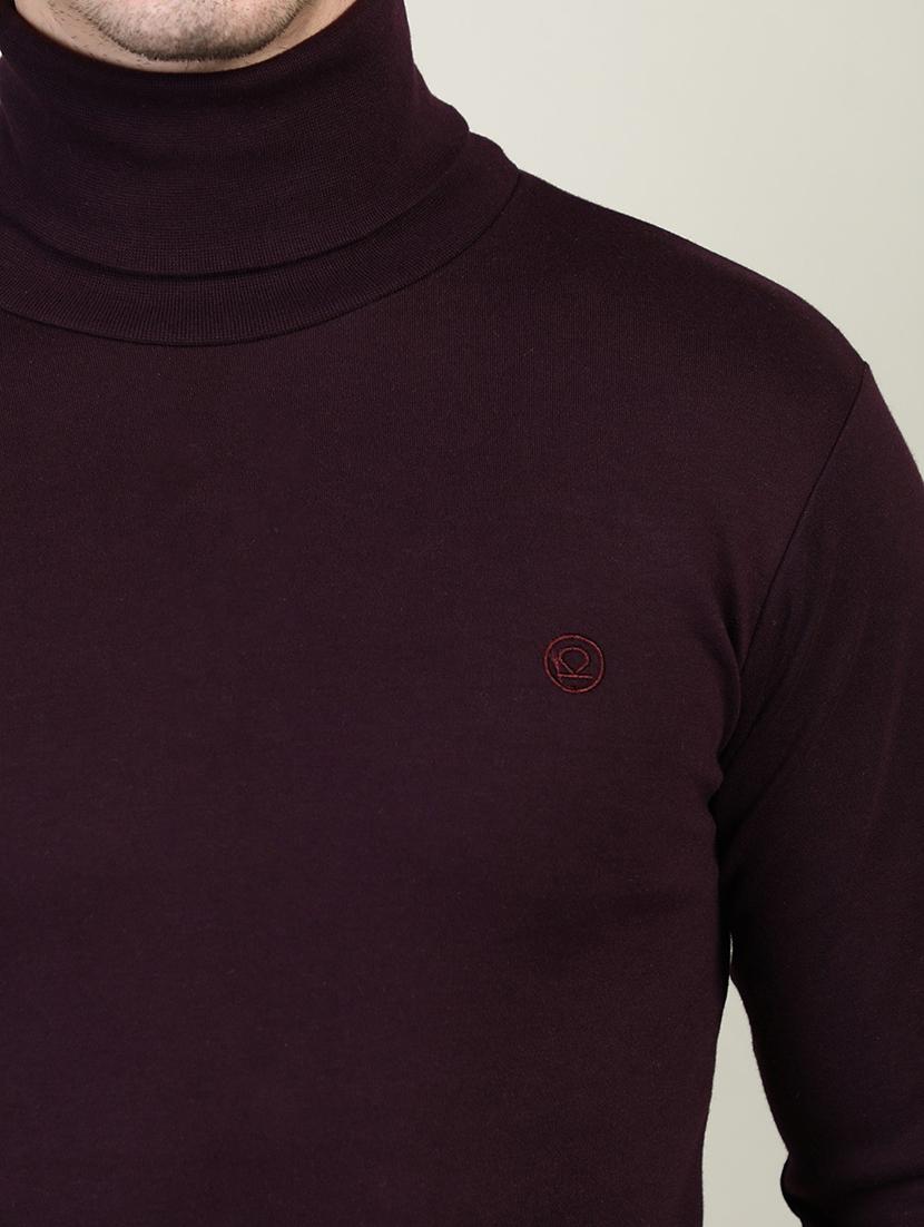 men long sleeve plain t-shirt - 21498440 - Standard Image - 4