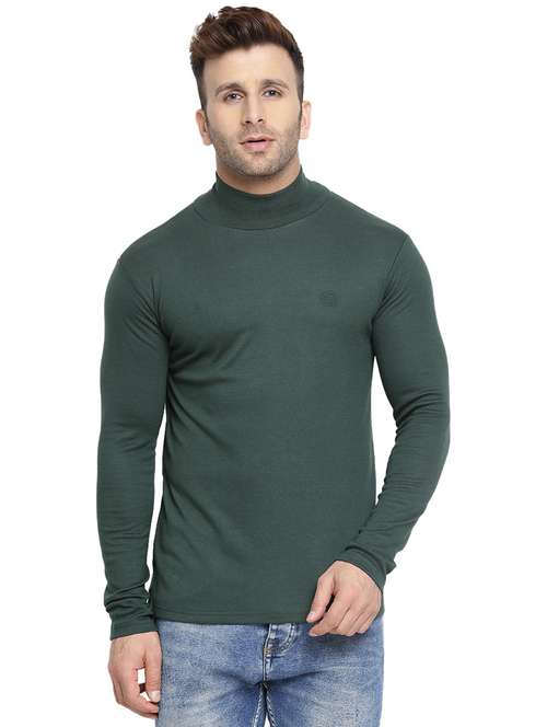 men long sleeved plain t-shirt - 21498443 - Standard Image - 0