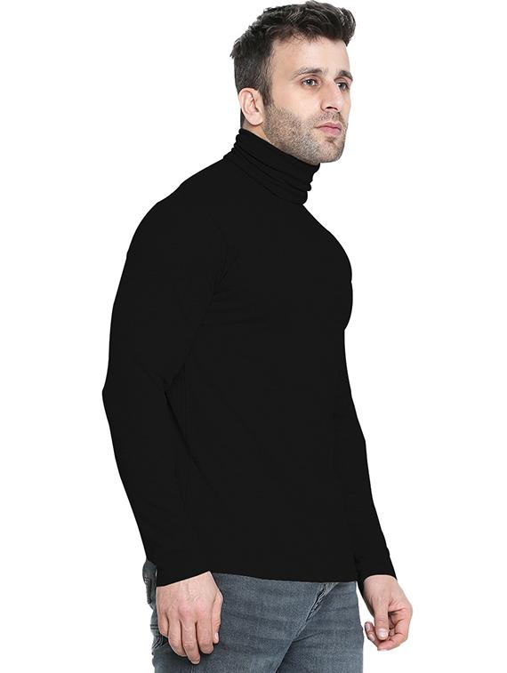 men long sleeved plain t-shirt - 21498444 - Standard Image - 1