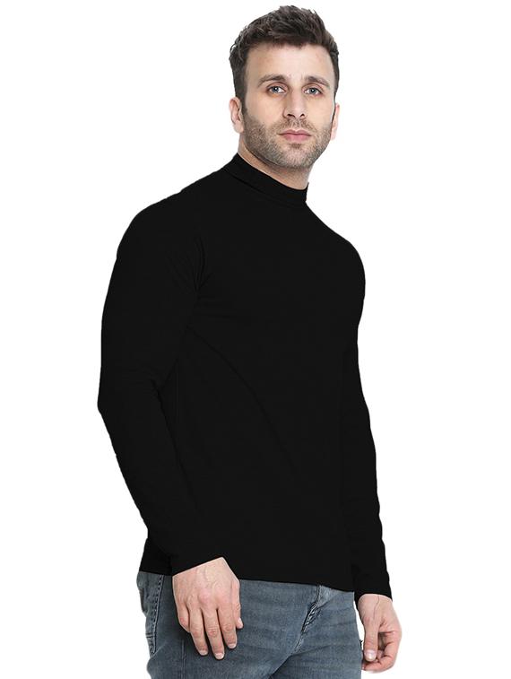 men long sleeved plain t-shirt - 21498448 - Standard Image - 1