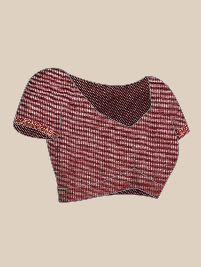 women self design banarasi saree with blouse - 21499993 - Standard Image - 4
