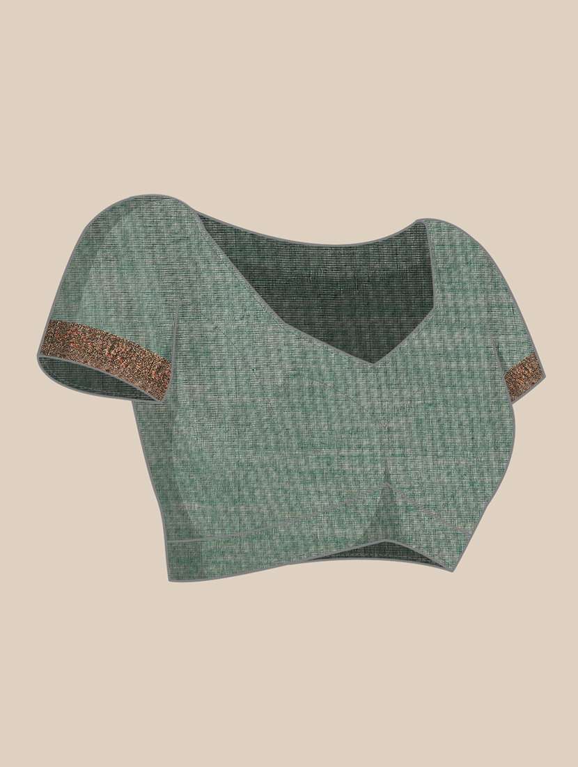 women self design banarasi saree with blouse - 21500001 - Standard Image - 4