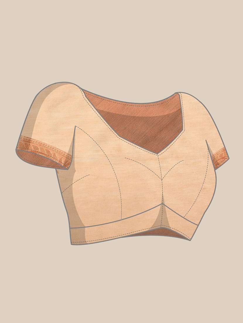 women self design banarasi saree with blouse - 21500017 -  Standard Image - 4