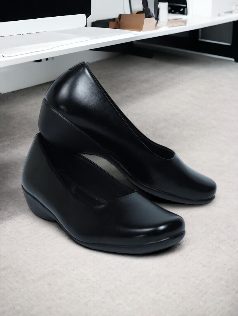 black patent leather slip on sandals - 21500497 -  Zoom Image - 0