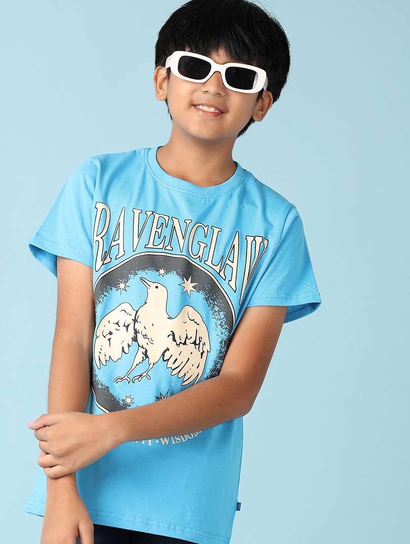 boys round neck graphic t-shirt - 21500901 -  Standard Image - 1