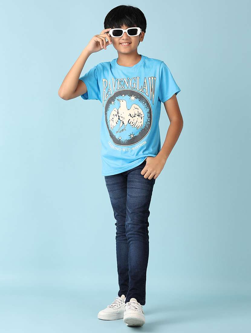 boys round neck graphic t-shirt - 21500901 -  Standard Image - 4