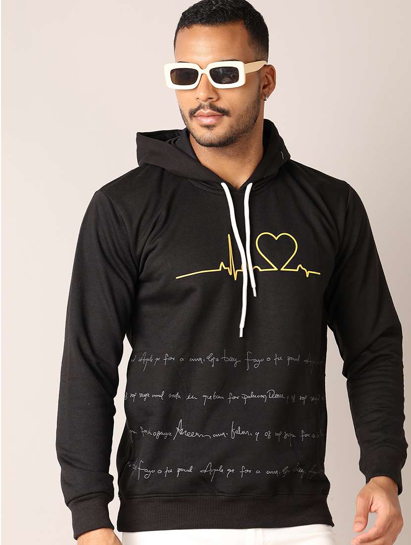 men front print long sleeve sweatshirt - 21500933 -  Standard Image - 1
